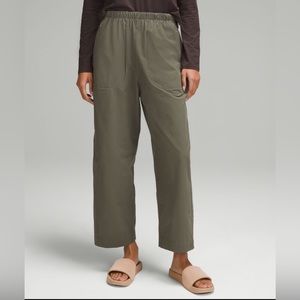 lululemon athletica Olive Wide Leg Pants